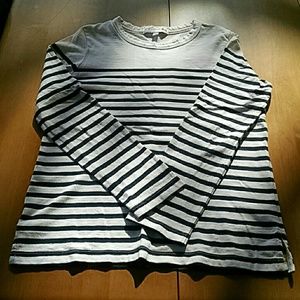 Stripped long sleeve T